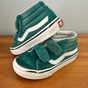 Sk8 Mid Vans Velcro hi top - child size 11